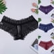 thumbnail image 2 of Las Mujeres De La Moda Bragas De Encaje Hueco Calzoncillos Femeninos Ropa Interior Suave Transpirable S-3XLpangjing, 2 of 4