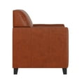 thumbnail image 6 of BizChair Cognac LeatherSoft Chair with Clean Line Stitched Frame, 6 of 9