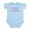 Sky Blue, variant on CafePress - My Mom Ran 26.2 Miles What Di Infant Bodysuit - Baby Light Bodysuit, Size Newborn - 24 Months