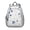 Grey, variant on Backpack Featuring Pastel Daisy Floral Prints with Durable Water Resistant Construction for Office Essentials, Outdoor Recreation and Weekend Escapes