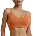 thumbnail image 6 of Lixiuxyad Women's Comfortable Running Fitness Yoga Tank Top No Steel Ring Sports Bra,Bras for Women Gold S, 6 of 7