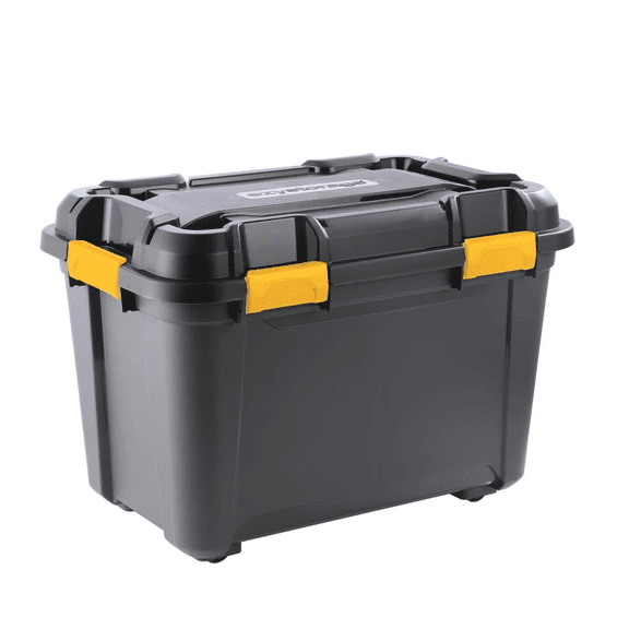 Open Box 6 Pack - Ezy Storage 80L Bunker Tough Storage Tub
