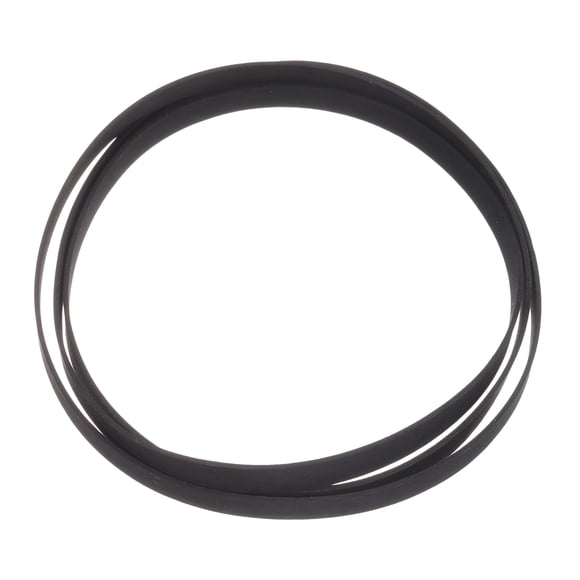 Uxcell 6 Pcs Turntable Belt, Folded Length 300mm Rubber Belts Replacement Machine Recorder Rubber Belt Record Player Fit for All Kinds of Belt-Driven Turntables, Width 5mm