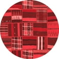 thumbnail image 1 of Ahgly Company Machine Washable Indoor Round Southwestern Red Country Area Rugs, 8' Round, 1 of 4