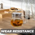 thumbnail image 3 of 1 Set of Glass Tea Pot Handheld Tea Kettle Home Teapot Glass Tea Kettle Kitchen Teapot(500ml), 3 of 9