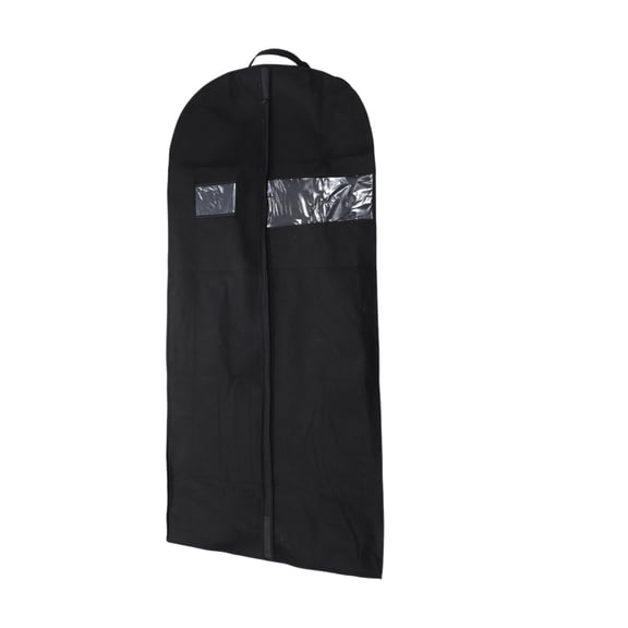 Unique Bargains 1 Pc Dustproof Handle Garment Bag 51.18"x23.62"x5.91" Black