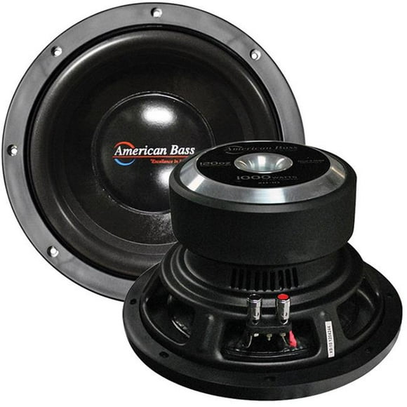 Basse Américaine 10 in. 900 Watts Max 4 Ohms DVC Woofer