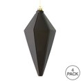 thumbnail image 2 of Vickerman M183075M 7 in. Chocolate Matte Lantern Christmas Ornament  4 per Bag, 2 of 3