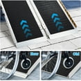 thumbnail image 4 of 4FT Portable Wheelchair Ramp 4', Non-Slip Aluminum Folding Handicap Ramp, Door Threshold Wheelchair Ramps for 4-12 Inch Steps, 600 LBS Capacity Wheel Chair Doorways Ramp for Home Steps, Scooter Ramp, 4 of 8