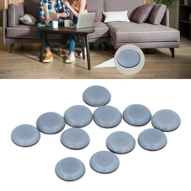 20 PCS SelfStick Furniture Sliders,1 Inch Furniture Glides for Carpet