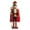 Red, variant on LABSERRON Nutcracker Statue Red Decorations Christmas 1Pack 15X3.9In