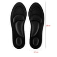thumbnail image 3 of 1 Pair Massage Insoles Flat Feet Arch Support Memory Foam Women Insole Shoe Pad Moisture Wicking Anti-odor, 3 of 10
