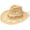 A, variant on Handcrochet Panama Hat Vacation Sun Hat for Adult Unisex Outdoor Activity Wide Brims Bohemian Straw Hat for Travel Wear