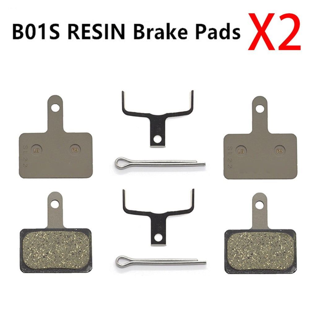 4Pcs/2Set Shimano Disc Brake Pads B01S Resin for Shimano BR M315 M355 M395 M415 
