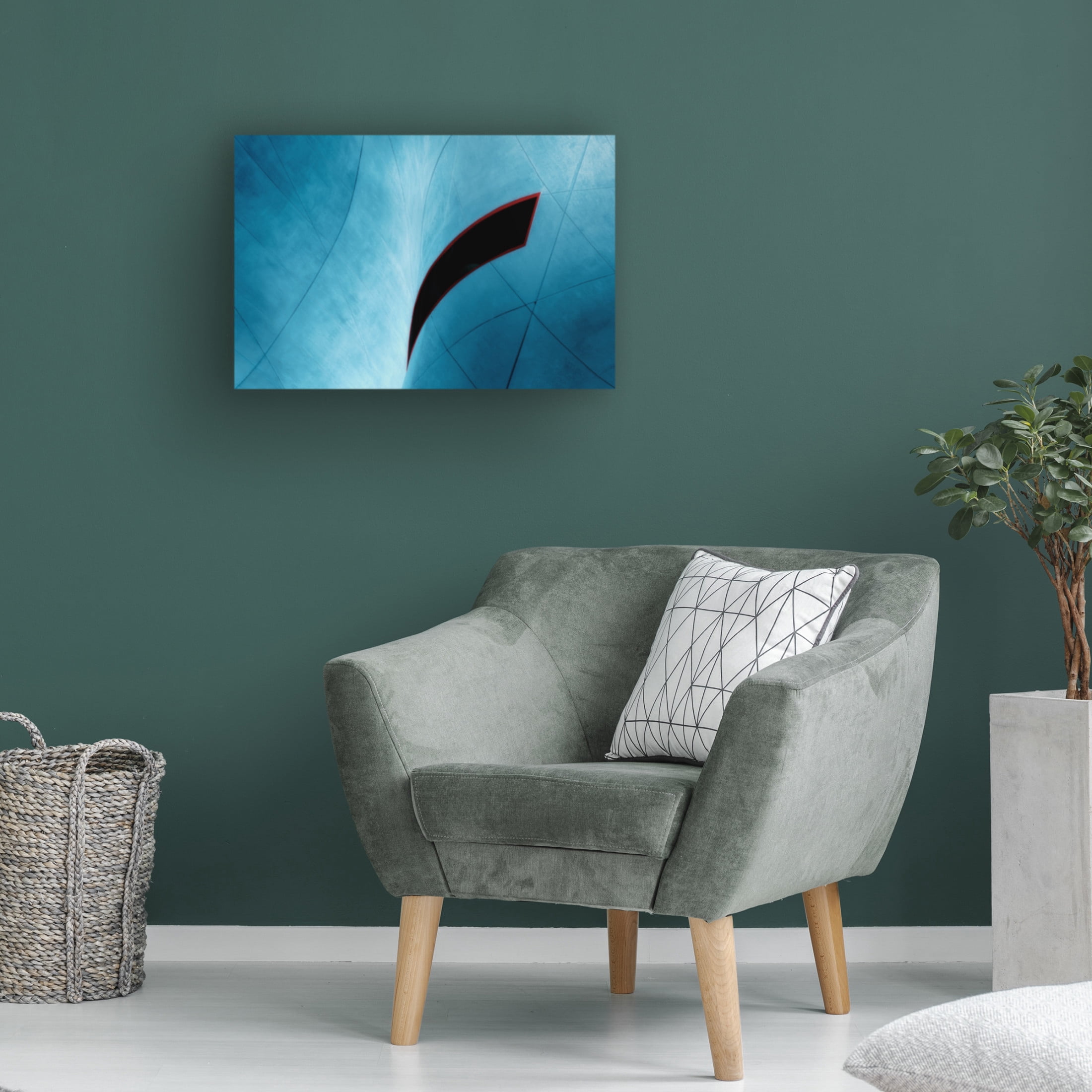 Canvas Wall Art - Marc Huybrighs 'Blind Vision' Wall Art for Living Room, Bedroom, or Office D?cor by Trademark Fine Art - 19 x 12 Inches