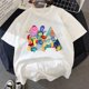 thumbnail image 3 of Camiseta de manga corta de dibujos animados para niño y niña, camisetas suaves para bebé, ropa Kawaii de verano, 2 uds., 3 of 5