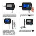 thumbnail image 2 of PH Meter Water Quality Monitor Online for Aquarium Water Quality Monitor Online PH Monitor Acidometer US Plug, 2 of 7