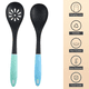 thumbnail image 3 of Utensilios de cocina de nailon, pala para freír antiadherente, cuchara densa, más cocina, juego de 2 piezas, 3 of 5