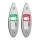 thumbnail image 1 of LED Red+Green Flush Mount Marine Boat RV LED Side Navigation Light Stainless Steel Waterproof for Silver, 1 of 5