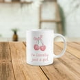 thumbnail image 3 of Pink Bow Cherry Mug, Coquette Mug, Girly Coffee Mug, Girly Gifts for Women Girls, Coquette Gifts, Preppy Pink Coffee Mug, Preppy Gifts, I''m Literally Just a Girl Ceramic Coffee Mug 11 oz, 3 of 4