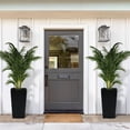 thumbnail image 3 of Bingirl Tall Planters Set of 2 Self Watering Technology Water Level Monitor Mobility Wheels Drainage Design Removable Inner Bucket for Porch Patio Indoor Outdoor, 3 of 9
