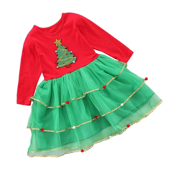 LOLIPPYY Girls Christmas Party Tutu Skirt, Elegant Multi -Piece Dress for Holiday Celebrations