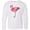 AA-White, variant on Inktastic Pink Flamingo Long Sleeve Youth T-Shirt