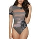 thumbnail image 1 of Fotbe Black Dragon Cliff Dawn Body de Mujer con Cuello Redondo y Mangas Cortas, Sin Mangas Ajustado, Suave, Cómodo y Básico-Medium, 1 of 7
