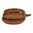 thumbnail image 3 of Plato Way to celebrate Calabaza de cerámica café, 3 of 4