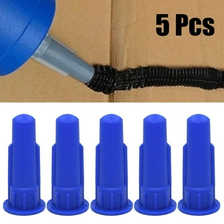 

BAMILL 5pcs Caulking Spare Part Nozzle Spray Tip Cylindrical Nozzle Accessories 56mm