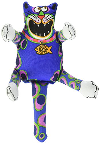 mean kitty dog toy