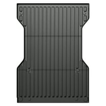 Ikon Motorsports TPE Truck Bed Mat Compatible with 2024 Toyota Tacoma 6Ft Bed Custom Fit All Weather Heavy Duty 3D Rear Cargo Trunk Tray Protector Liner 1PC Black