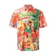 thumbnail image 5 of Camisas hawaianas de verano para hombre, divertidas, con estampado de pájaros, informal, con botones, para playa, manga corta, 5 of 5