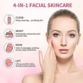 thumbnail image 4 of Limpiadores faciales HUOGUO Dispositivo de belleza multifuncional blanco, 4 of 5