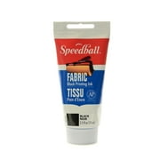 Speedball Block Printing Fabric Ink 2.5 Oz. Black [Pack Of 2] (01364-PK2)