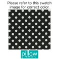 thumbnail image 4 of Pillow Perfect Coussin d'Amour à Pois Noir/blanc Intérieur/extérieur, 4 of 4