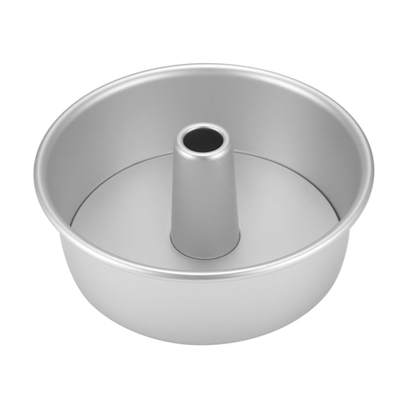 8 Inch Aluminum Alloy Round Chiffon Cake Pan Removable Bottom Hollow Chimney Mold Diy Baking Tools