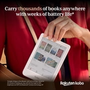 Kobo Clara Colour | eReader | 6 E Ink Kaleido 3 Color Display with ComfortLight PRO | Dark Mode Option | Audiobooks | Waterproof | 16GB of Storage | White