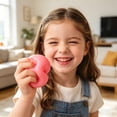thumbnail image 5 of Jumbo Squishy Toys Stress Balls,Big Dough Slow Rising Stress Ball Fidgets, Sensory Squeeze Toys for Relief,Giant Decompression Dough for Kids Adult,Party Favors Classroom Prize Birthday Gifts, Pink, 5 of 7