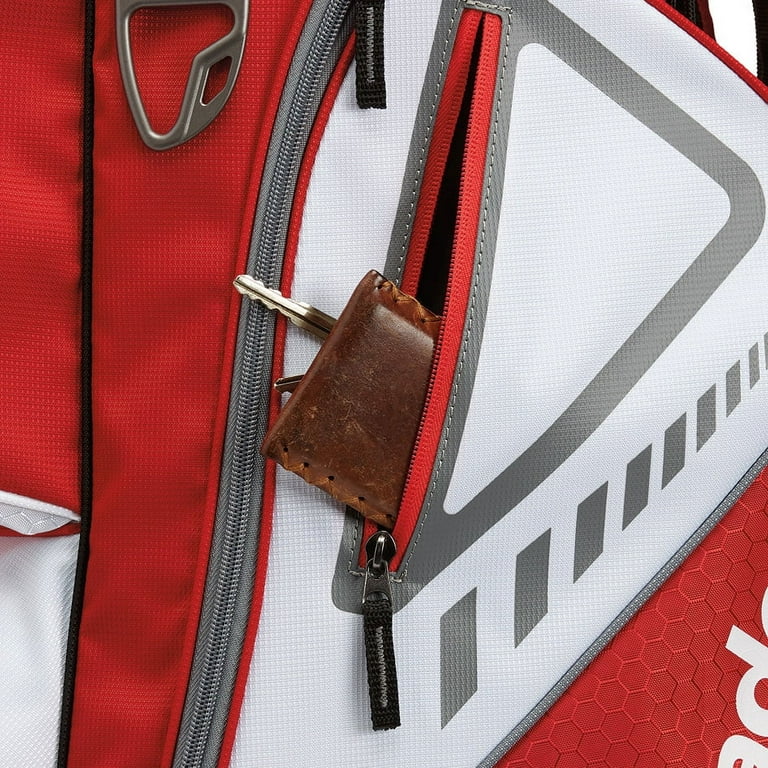 TaylorMade Select ST Cart Golf Bag Red/White 