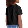 thumbnail image 5 of Uourmeti Axolotl Crop Top for Girls 8-10 Cute Short Crewneck Pullover Summer Loose Sports T-Shirt Kids Short Sleeve Tops, 5 of 6