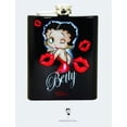 thumbnail image 3 of Betty Boop 15648 Kiss Lips Hip Flask, 7 ounces, black, 3 of 3