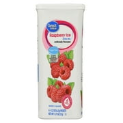 Great Value Sugar-Free Raspberry Ice Drink Mix, 0.22 oz., 6 Count