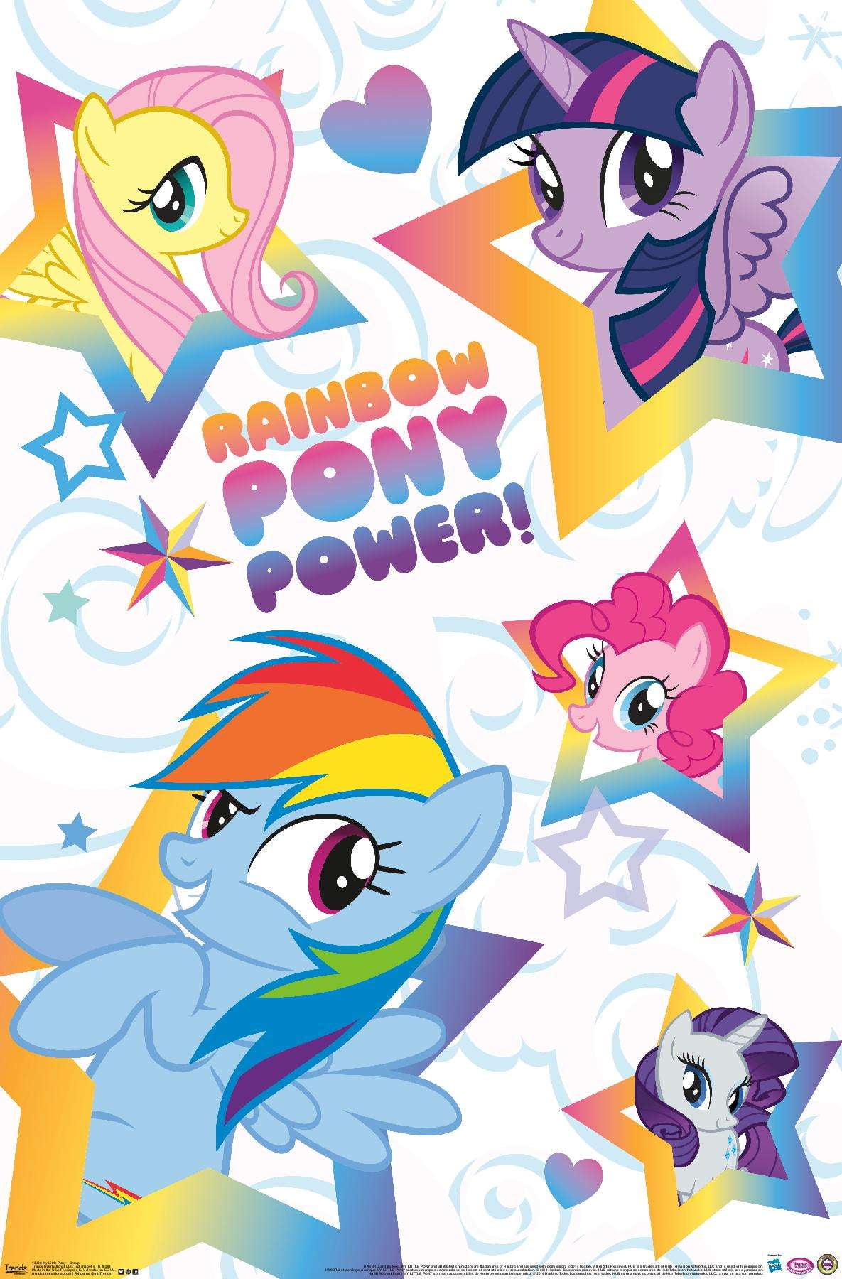 Hasbro My Little Pony Group Poster
