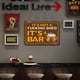 thumbnail image 3 of Placa Metal Vintage Es Una Barra Pintura Hierro Rectangular Arte La Pared 30x20 Cm, 3 of 9