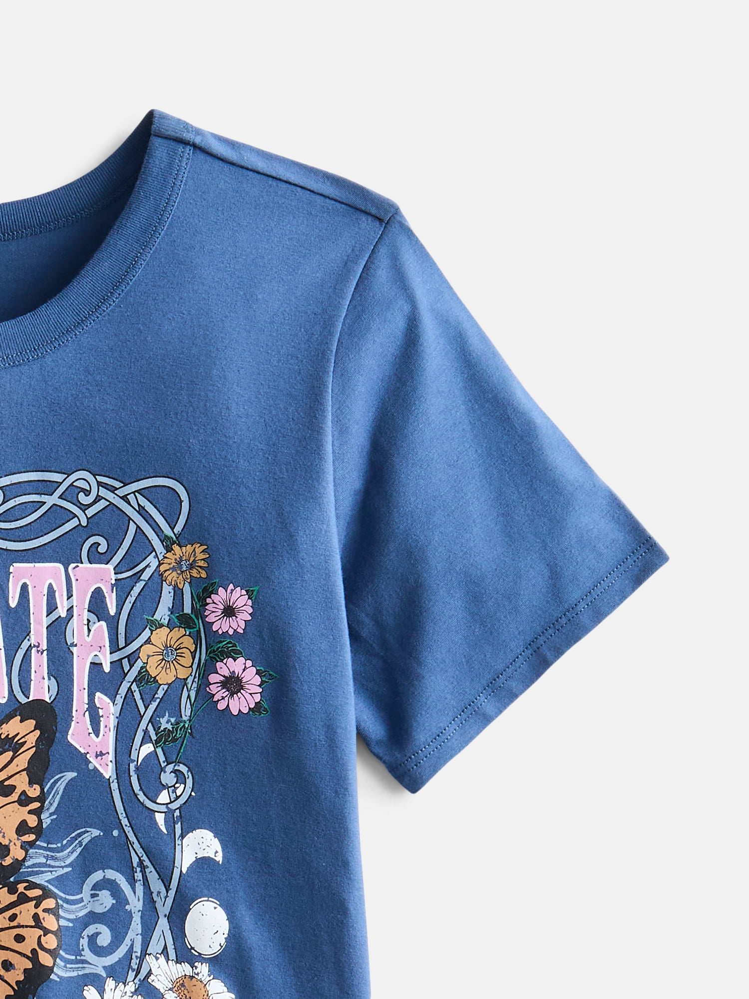 Women's Kindness Graphic Tee with Short Sleeves, Sizes XXS-XXL
