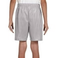 thumbnail image 2 of A4 Lined Tricot Mesh Shorts For Teen Male in Silver | NB5301, 2 of 2