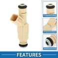 thumbnail image 2 of Unique Bargains Fuel Injector No.3033722 Fuel Injection Nozzle for Ford Explorer 1999-2001 5.5L Yellow, 2 of 6