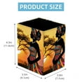 thumbnail image 2 of ERJLKXP Small Pen & Pencil Holder for Desk Organization,Grassland Sunset African Woman Desktop Stationery Storage for Office Supplies and Makeup Brush Organizer, 2 of 6