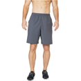 thumbnail image 1 of SOLFIRE Mens Woven Athletic Workout Shorts charcoal S, 1 of 1